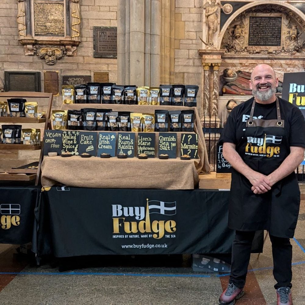 buy fudge items for Cornwall Gold Christmas Market